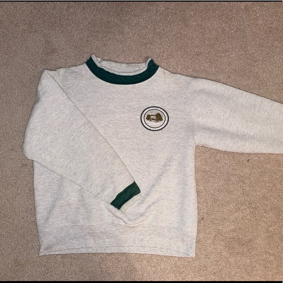 MICHIGAN STATE ELI BROAD VINTAGE PULLOVER - Picture 2 of 8